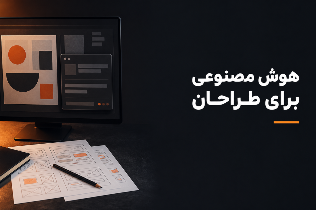هوش مصنوعی در طراحی UI UX و ابزارهای AI برای طراحان در سال ۲۰۲۶